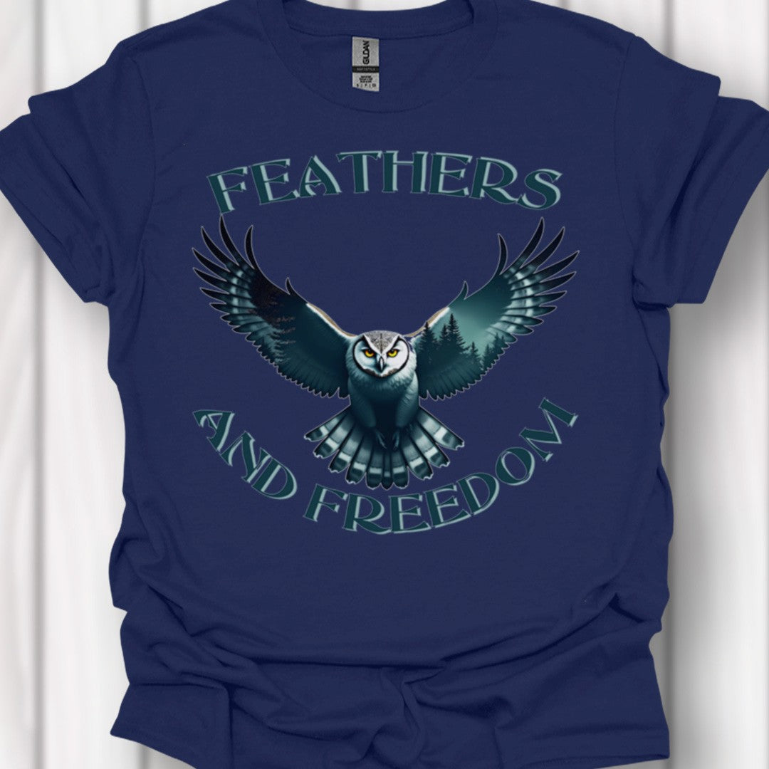 Feathers & Freedom timeless T-shirt
