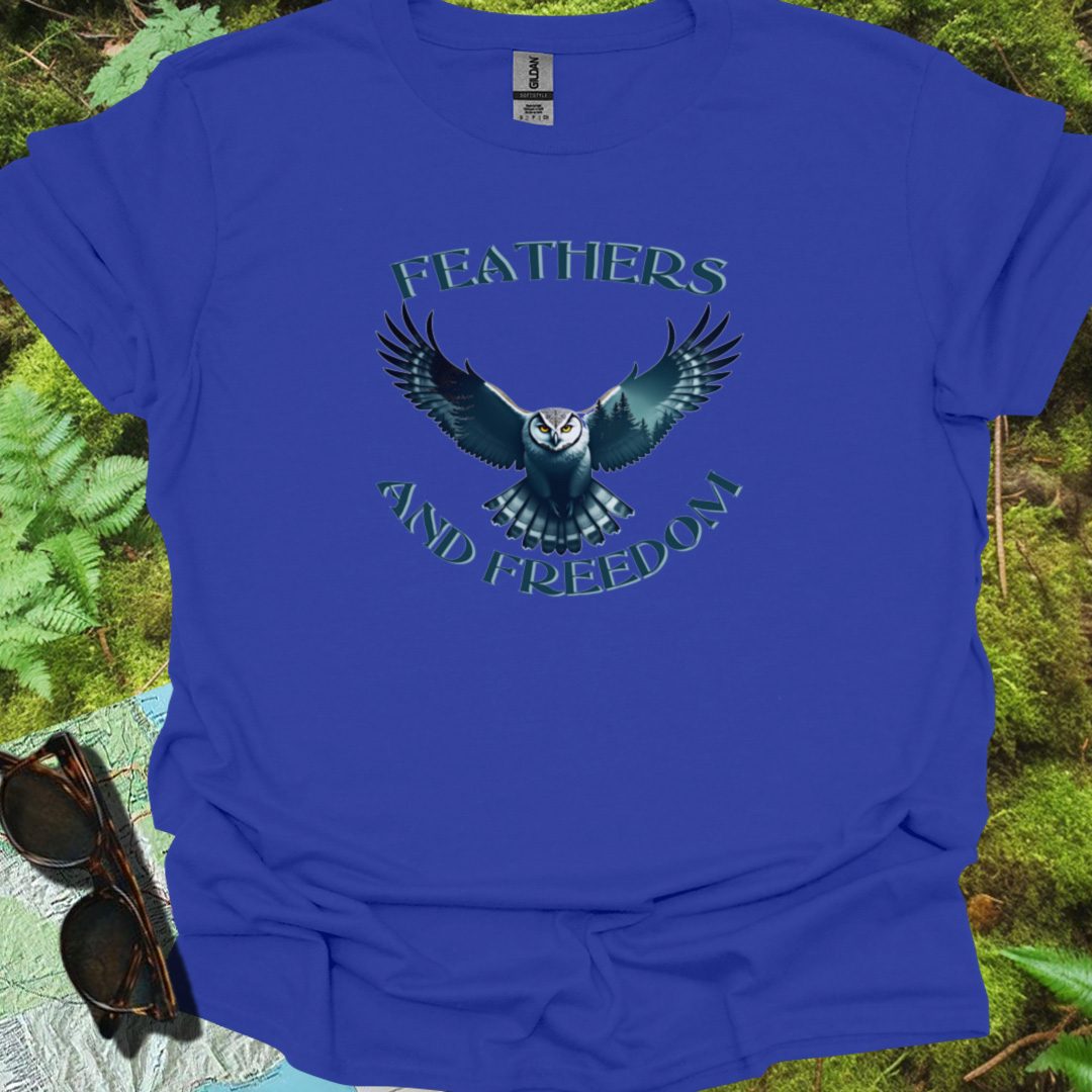 Feathers & Freedom T-shirt trendy