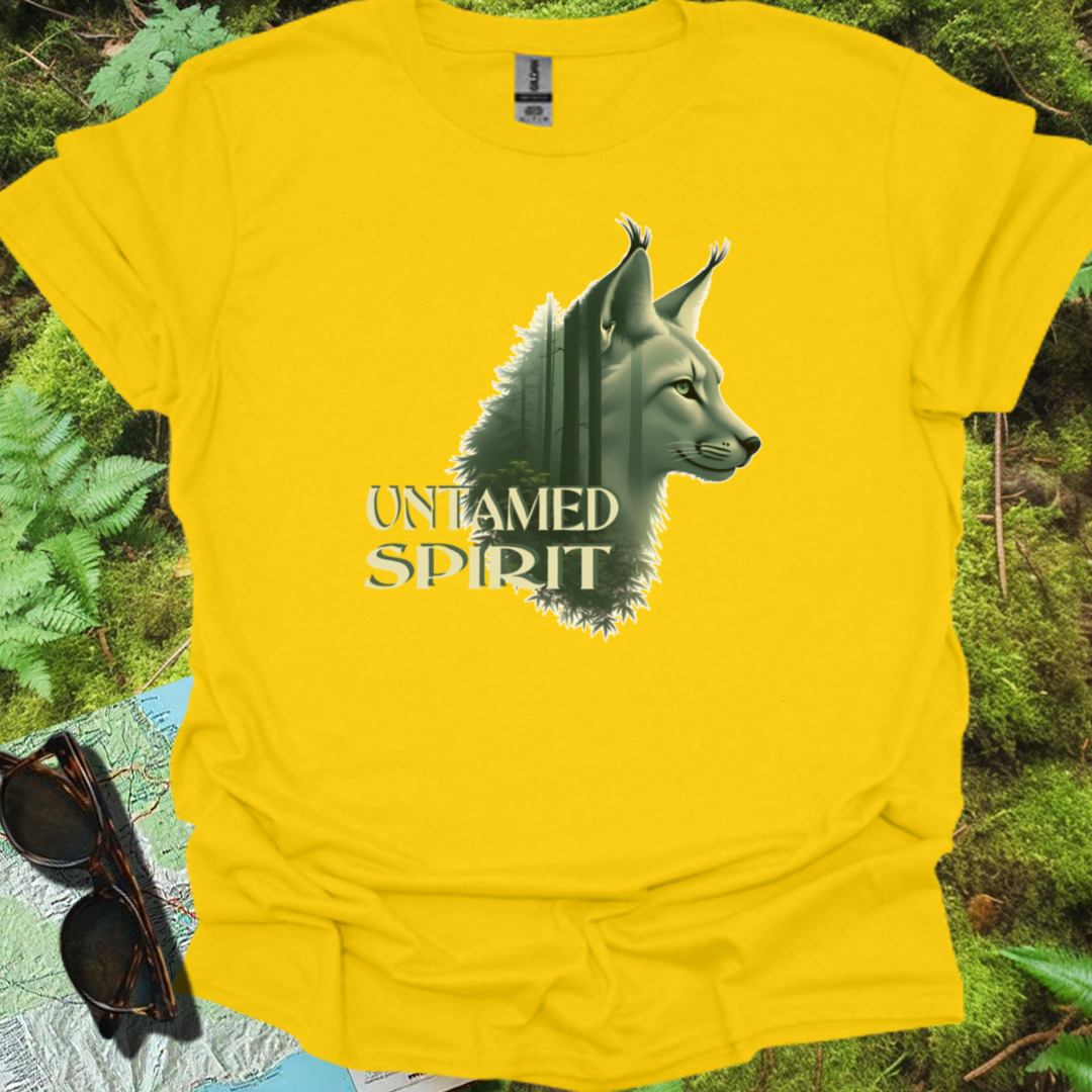 Untamed Spirit Lynx T-shirt trendy