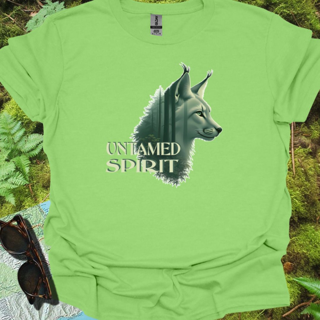 Untamed Spirit Lynx T-shirt trendy