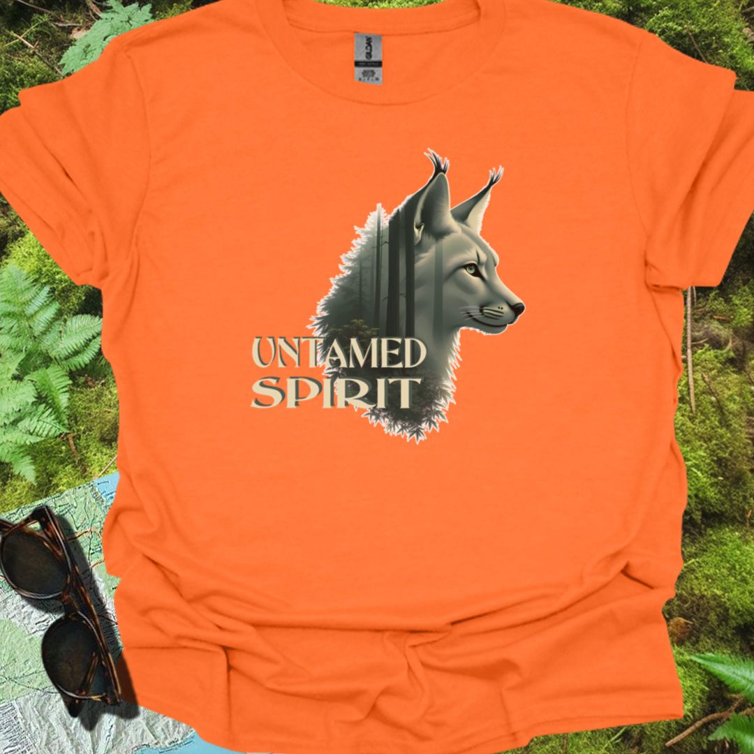 Untamed Spirit Lynx T-shirt trendy