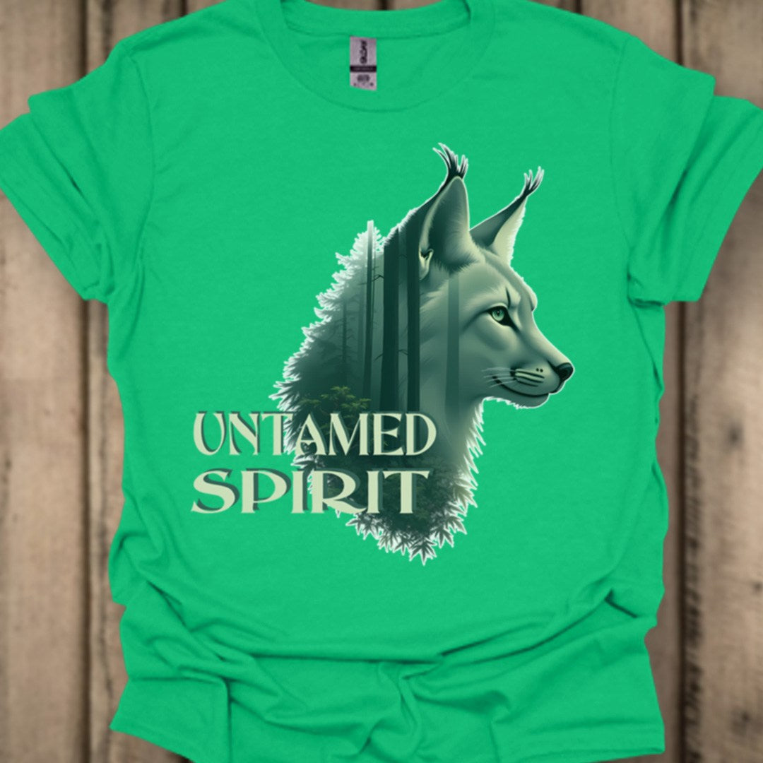 Untamed Spirit Lynx T-shirt tendance