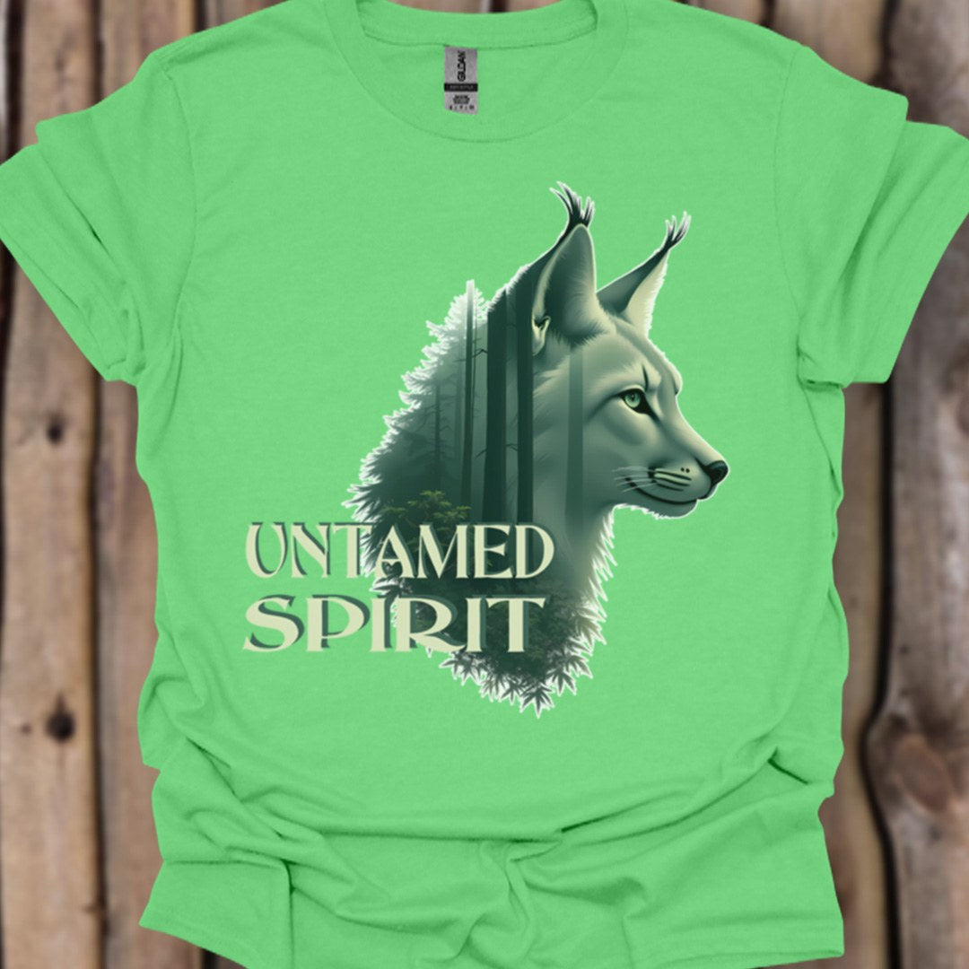 Untamed Spirit Lynx T-shirt tendance