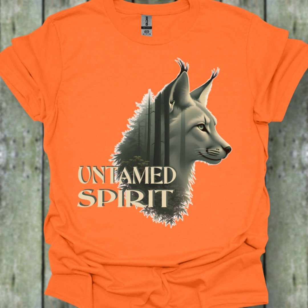 Untamed Spirit Lynx T-shirt tendance