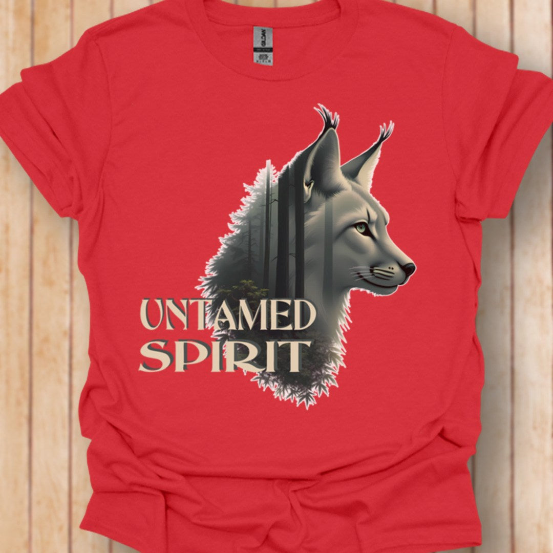 Untamed Spirit Lynx T-shirt tendance
