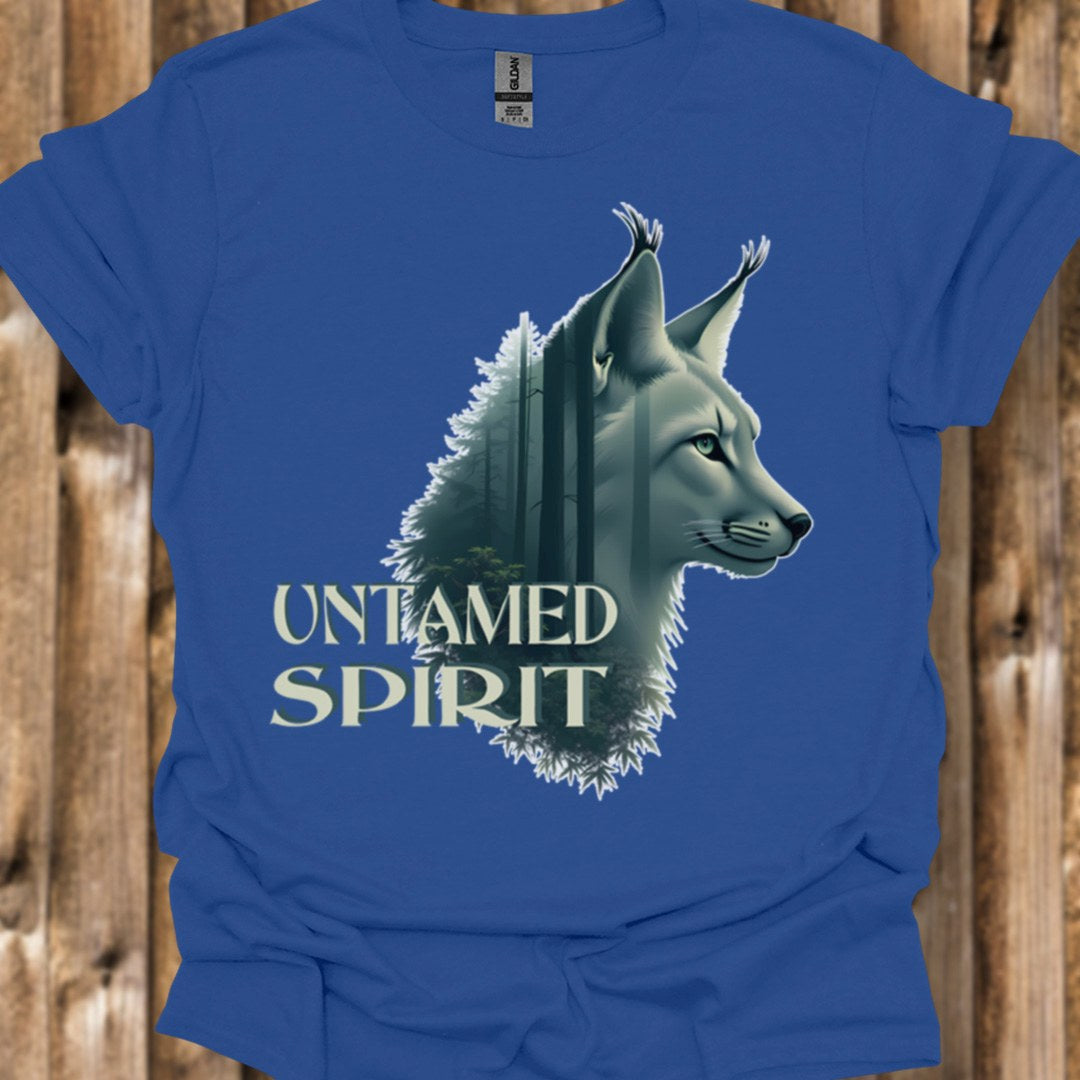 Untamed Spirit Lynx T-shirt tendance