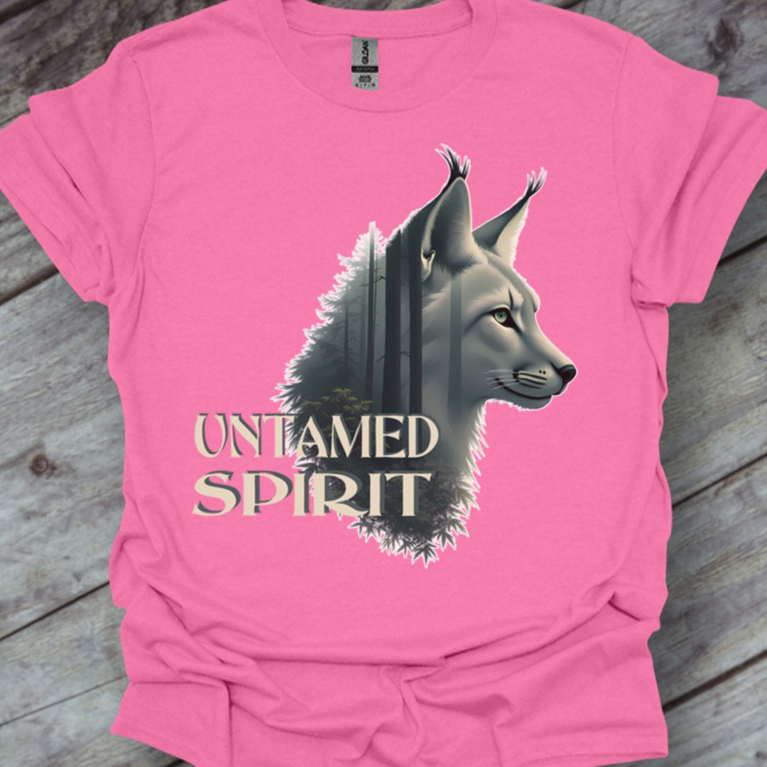 Untamed Spirit Lynx T-shirt tendance