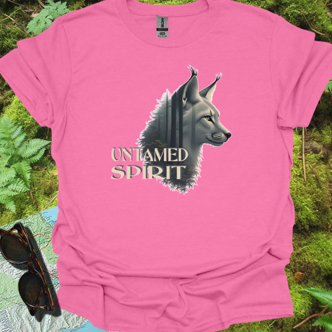 Untamed Spirit Lynx T-shirt trendy