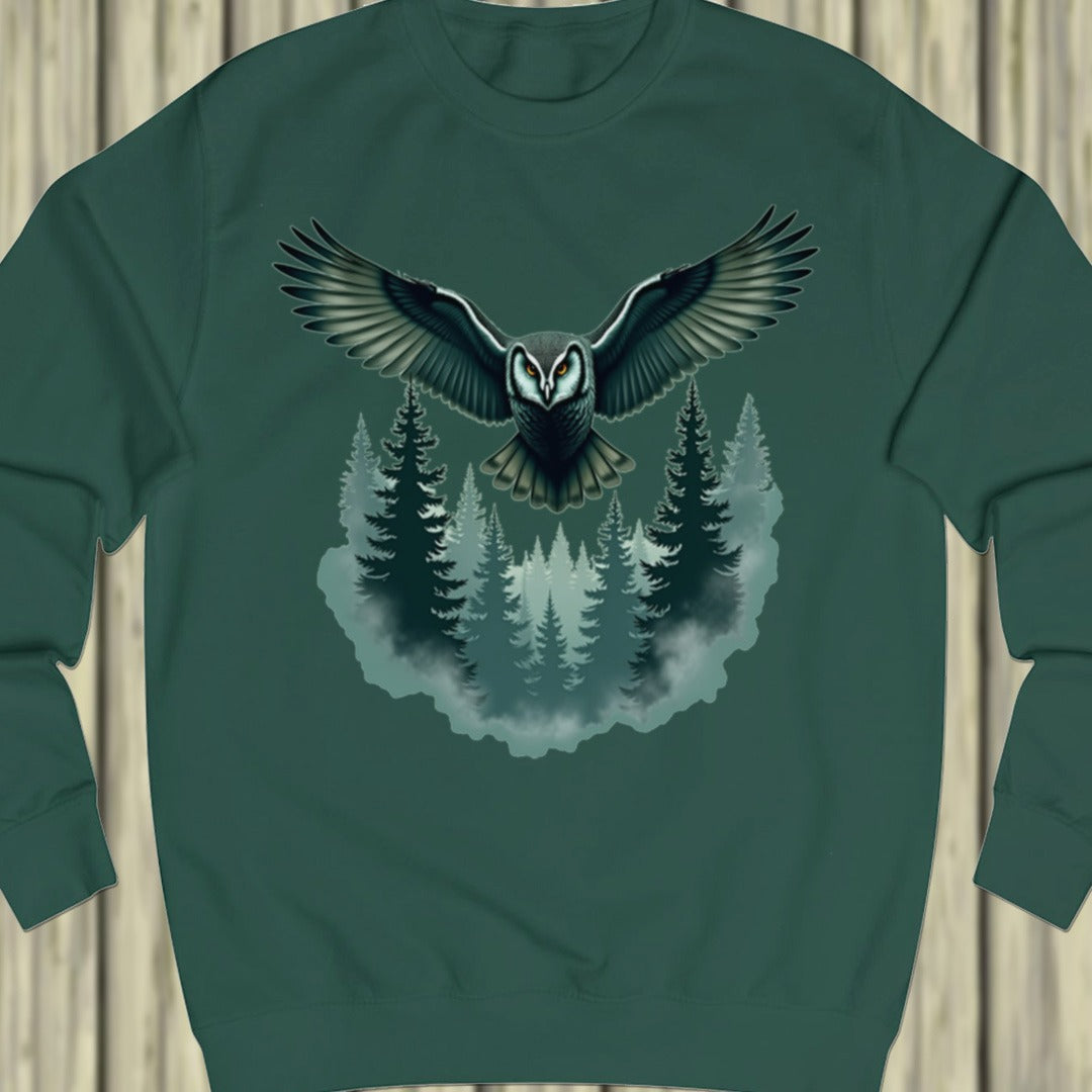 Mysterious owl sweatshirt