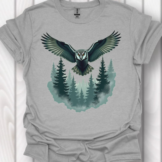 Mysterieuze Uil T‑Shirt