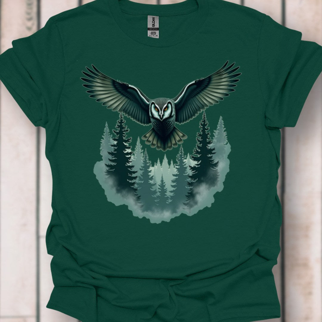 Mysterieuze Uil T‑Shirt