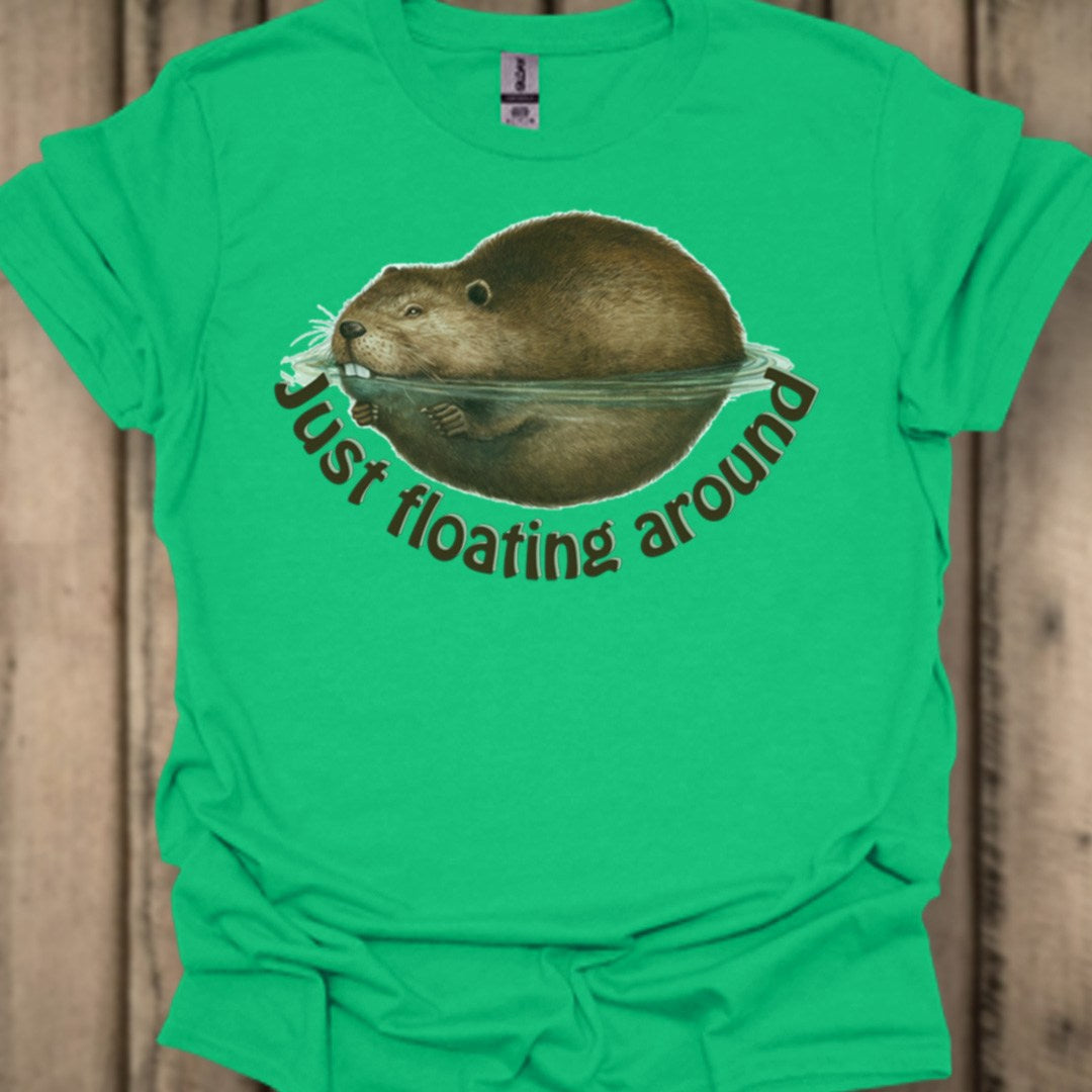 Just Floating trendy T-shirt