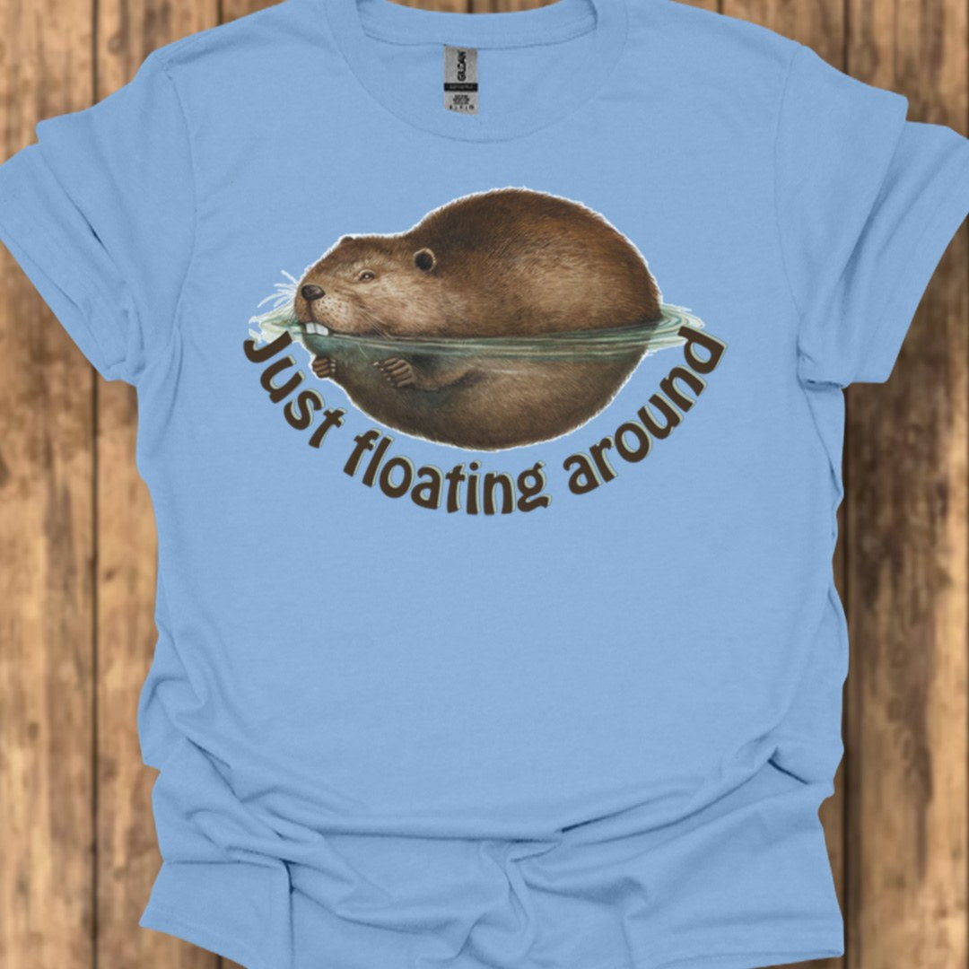 Just Floating trendy T-shirt
