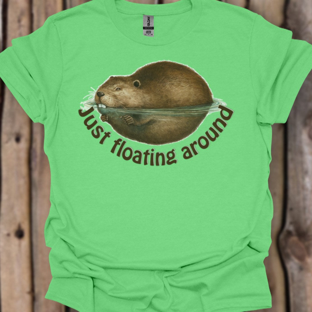 Just Floating trendy T-shirt