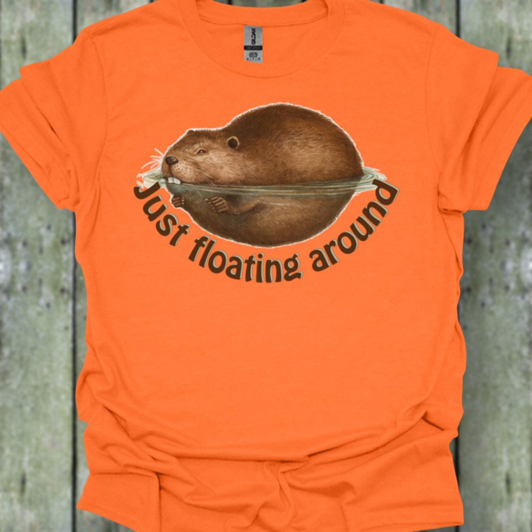 Just Floating trendy T-shirt