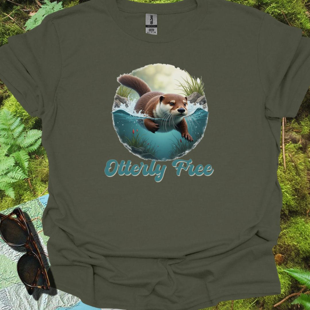 Otterly Free T-shirt tijdloos