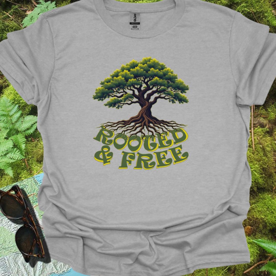 Rooted T-shirt tijdloos