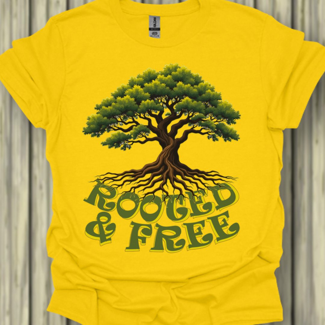 Rooted trendy T-shirt