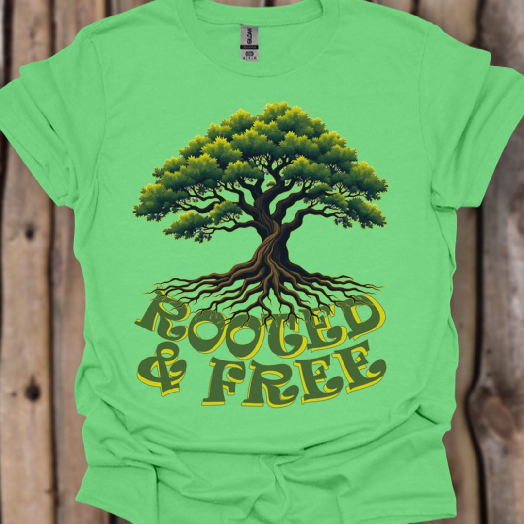 Rooted trendy T-shirt