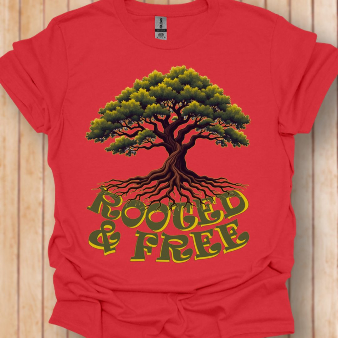 Rooted trendy T-shirt