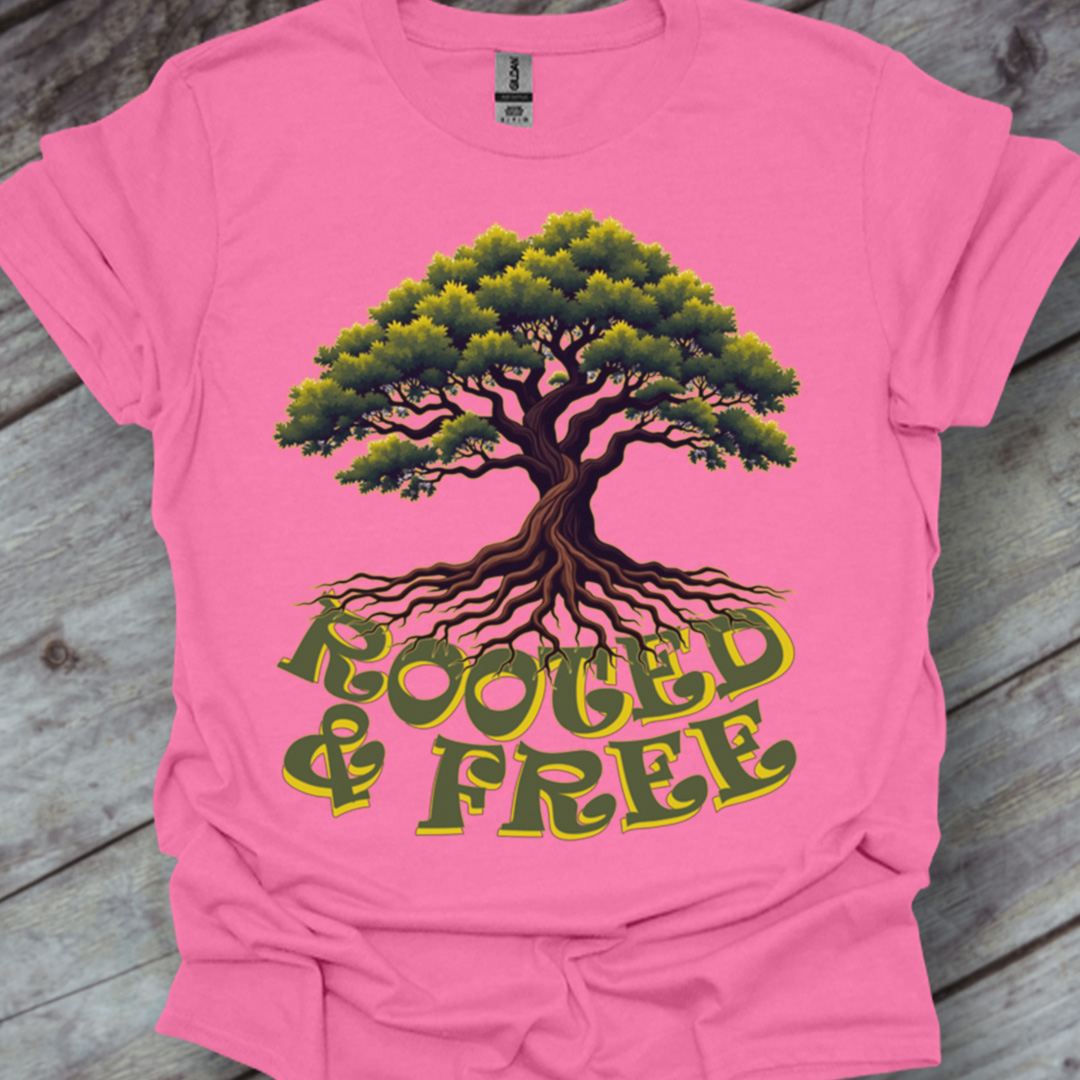 Rooted trendy T-shirt