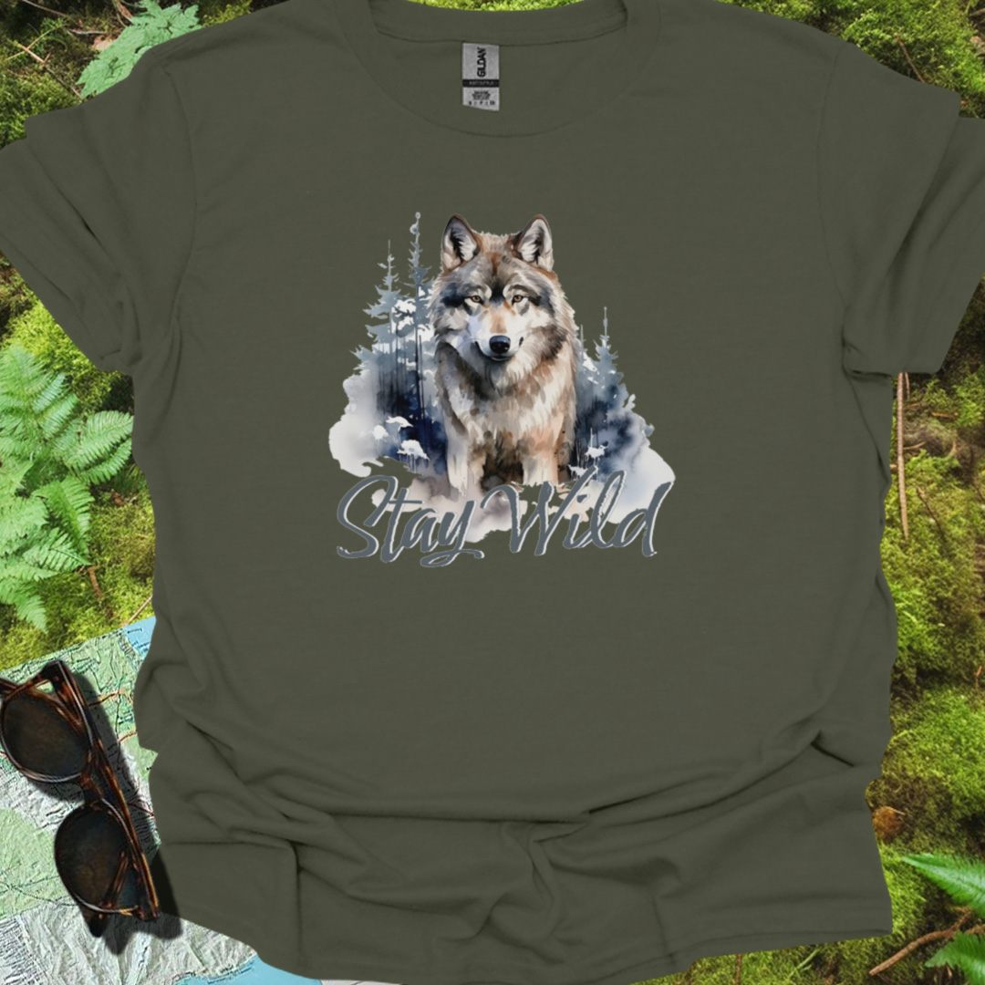 Stay Wild T-shirt tijdloos