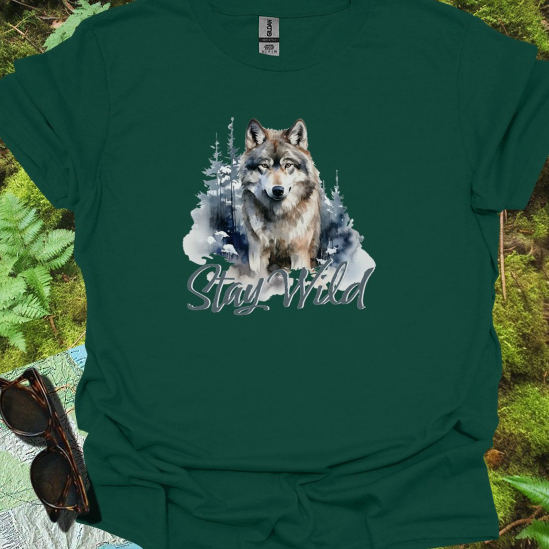 Stay Wild T-shirt tijdloos