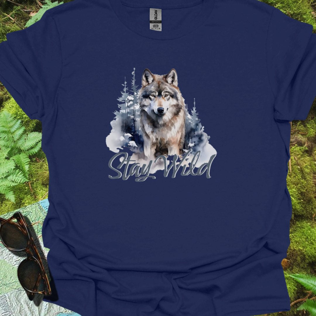 Stay Wild T-shirt tijdloos
