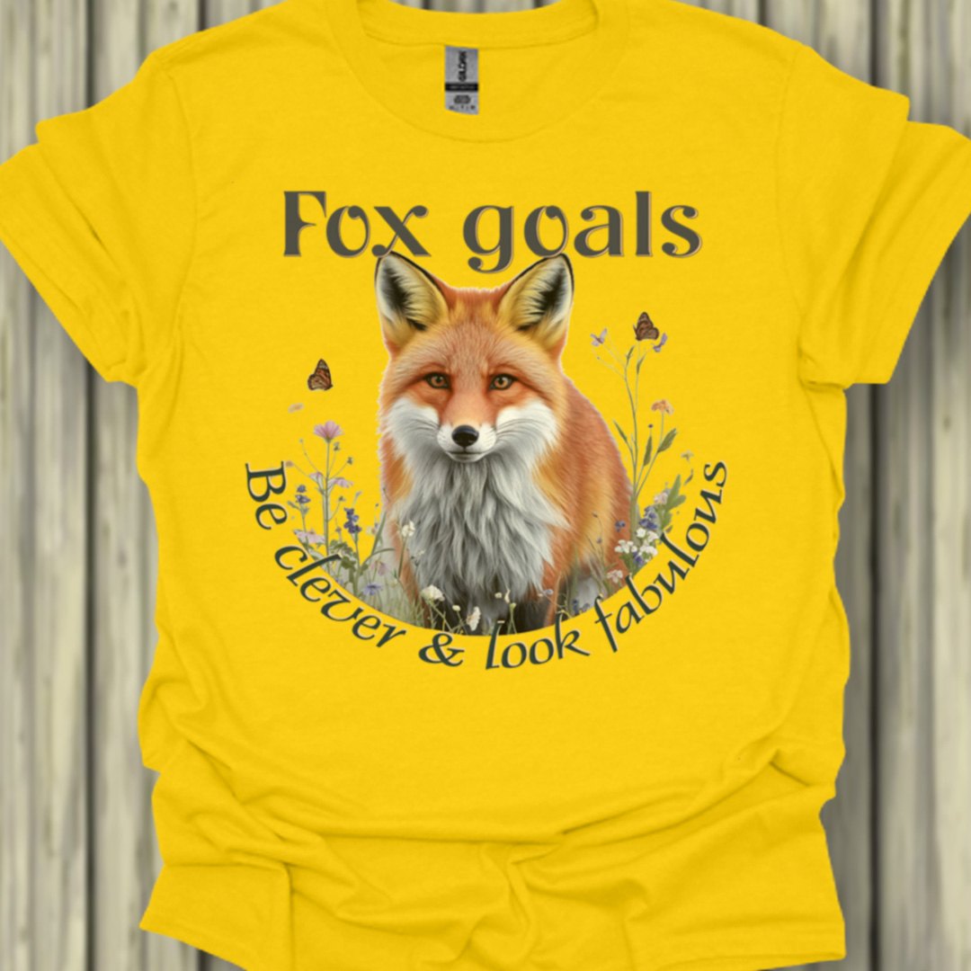 Fox Goals trendy T-shirt
