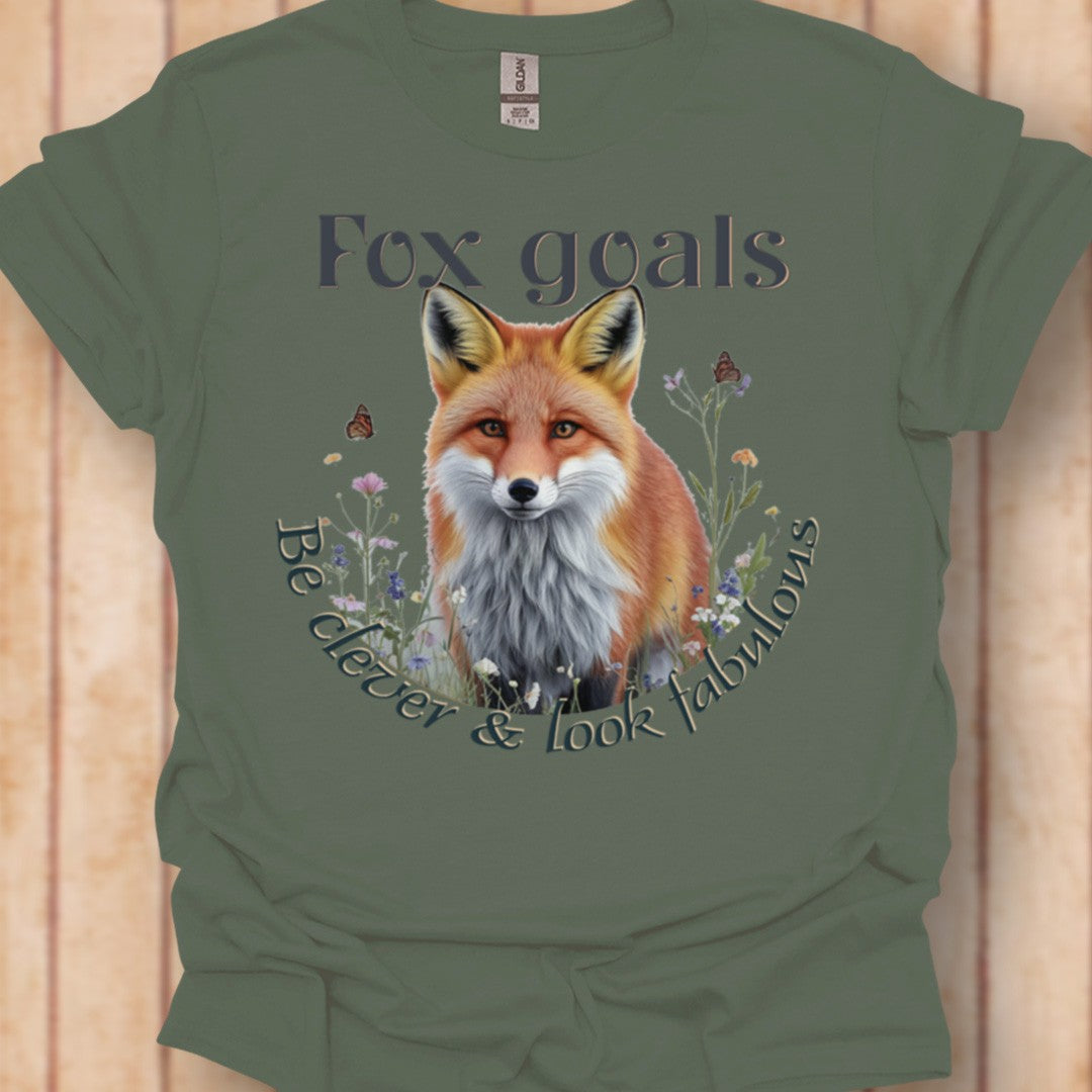 Fox Goals T-shirt tijdloos