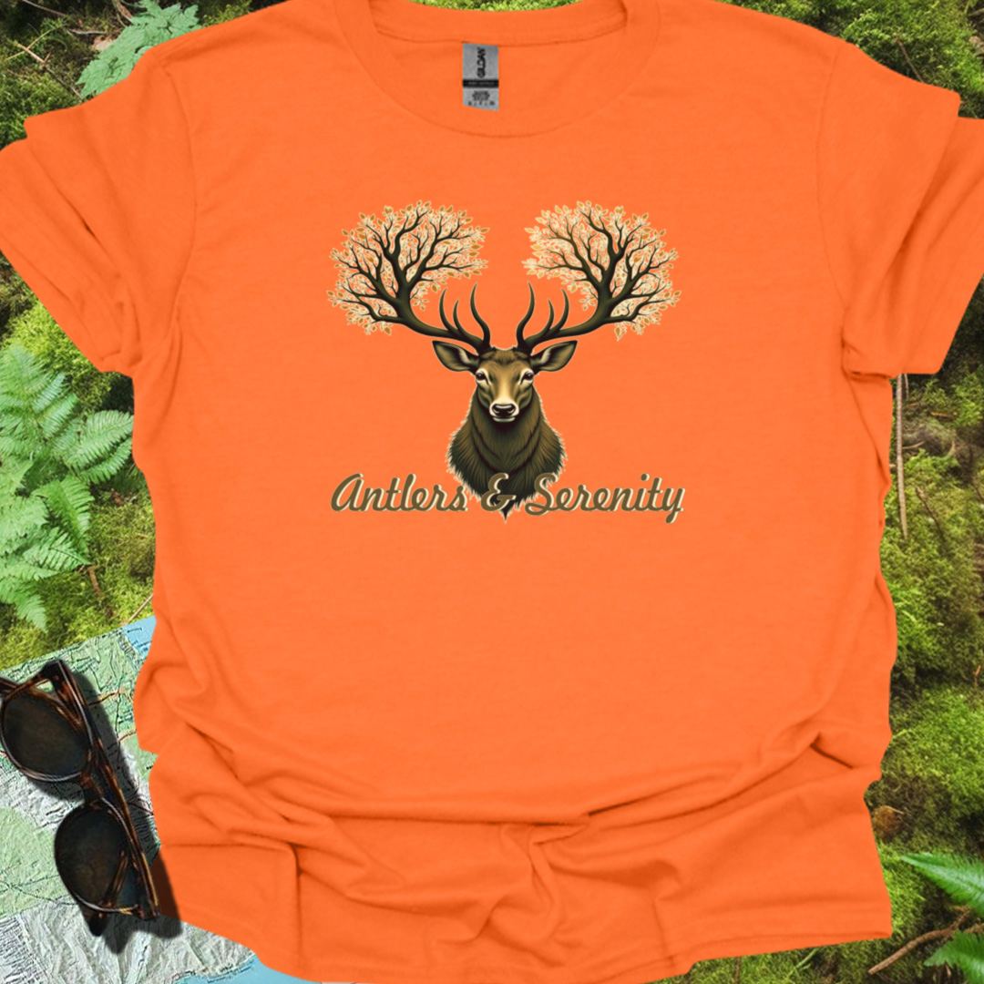 Antlers & Serenity T-shirt trendy