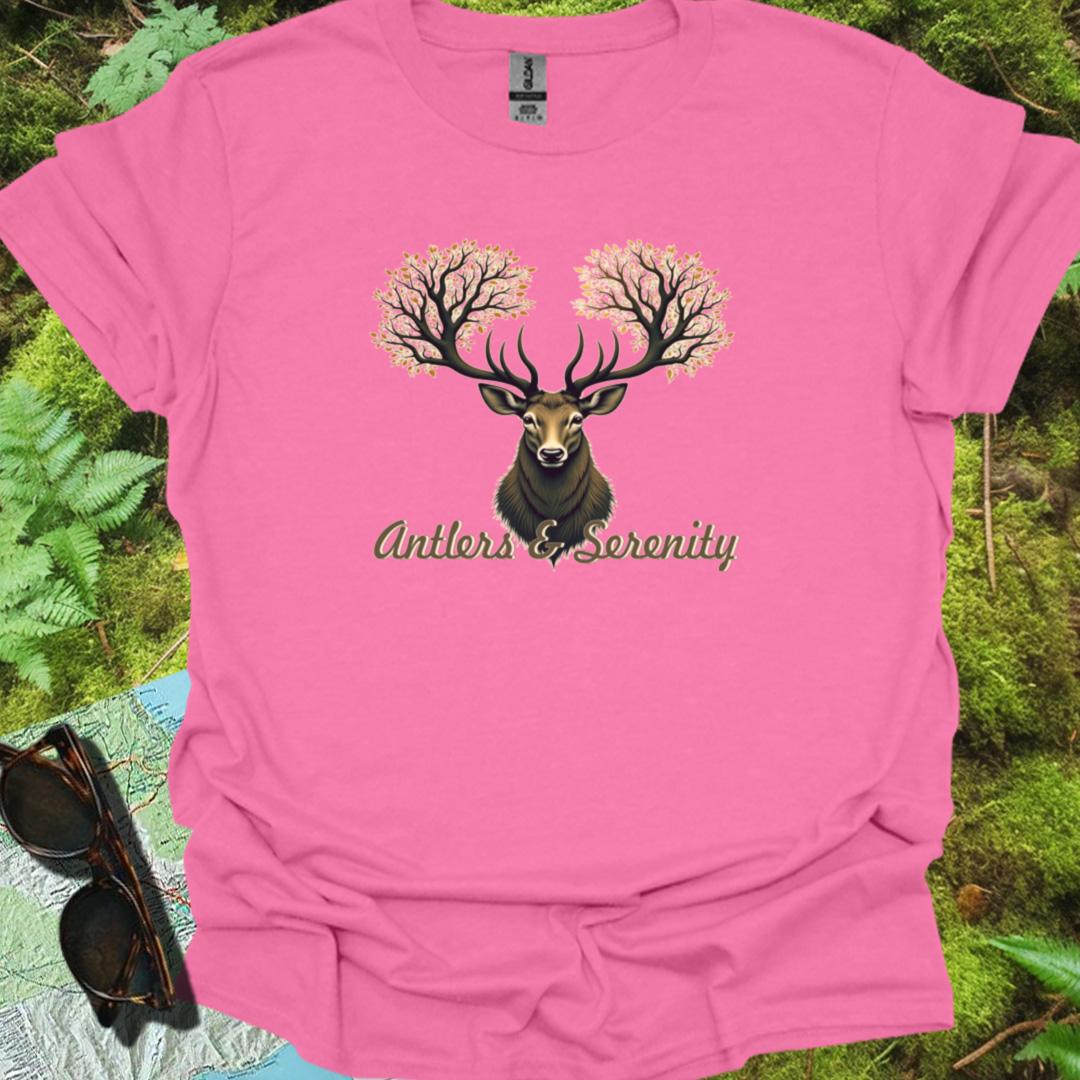 Antlers & Serenity T-shirt trendy