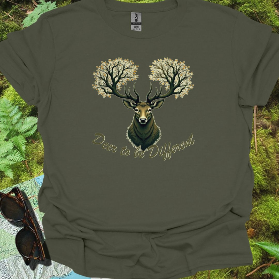 Deer to be Different T-shirt tijdloos