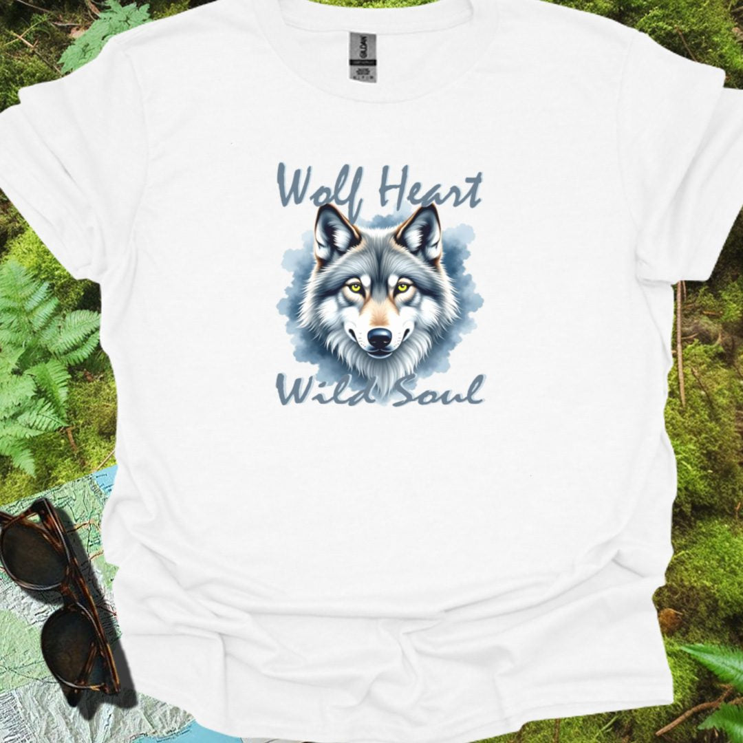 Wolf Heart Wild Soul T-shirt tijdloos
