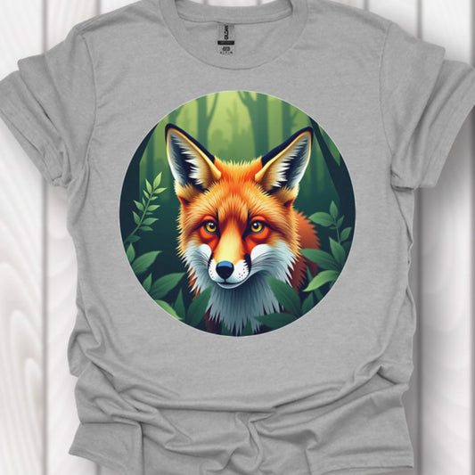 Vos in Cirkel T‑Shirt