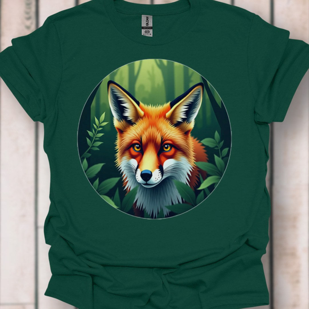 Vos in Cirkel T‑Shirt