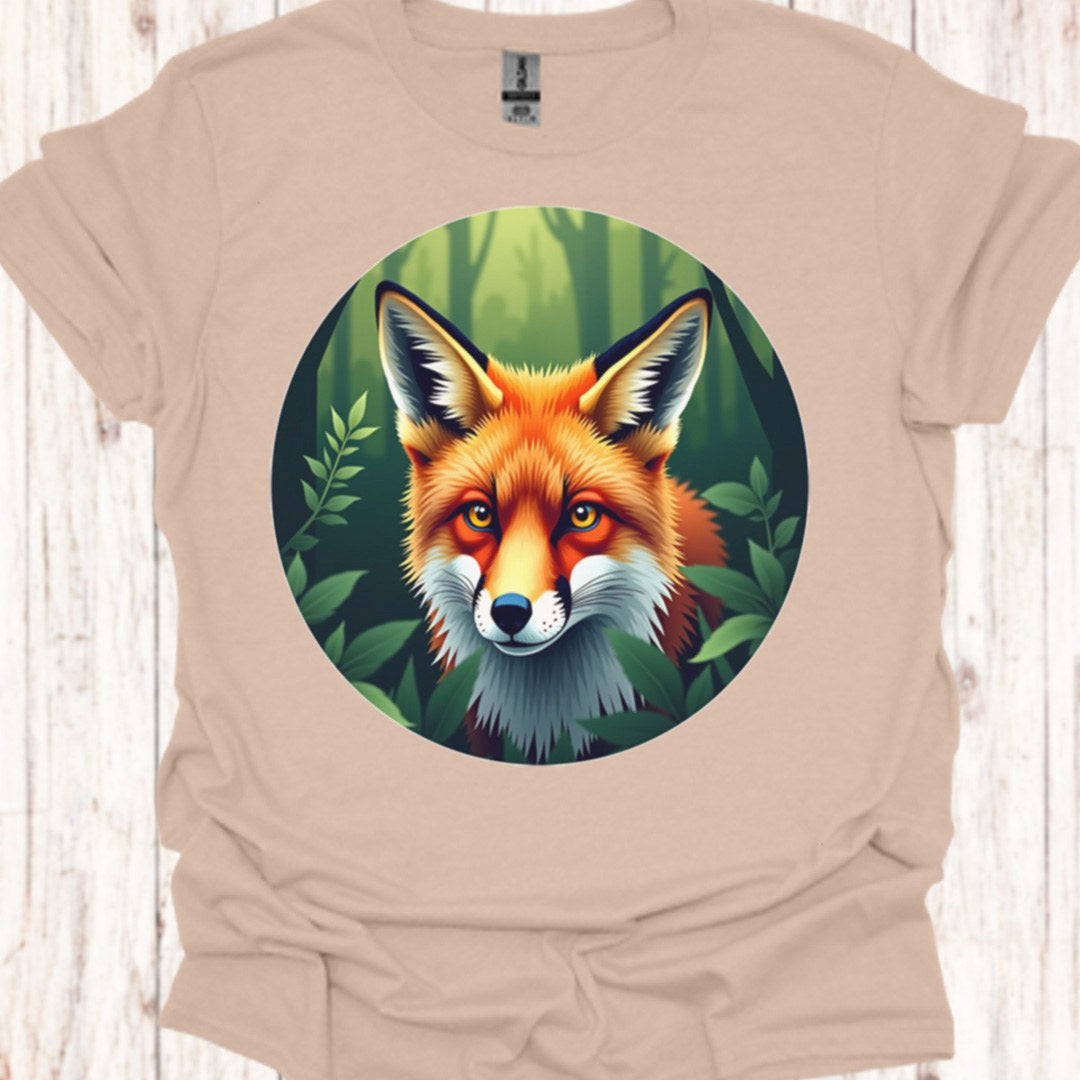 Vos in Cirkel T‑Shirt