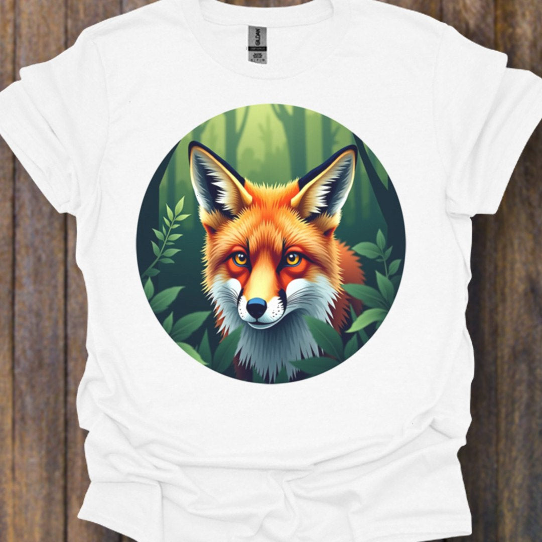 Vos in Cirkel T‑Shirt