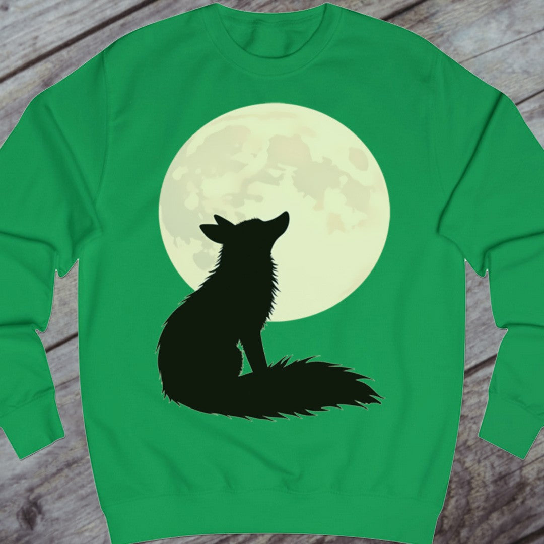 Vos bij volle maan sweatshirt