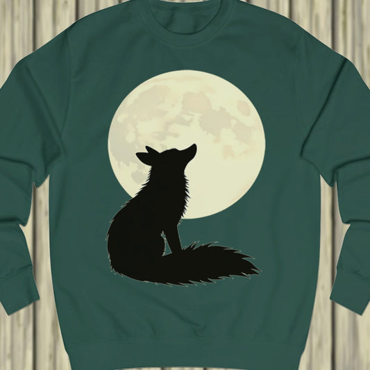 Vos bij volle maan sweatshirt