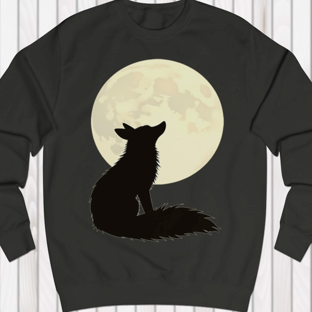 Vos bij volle maan sweatshirt