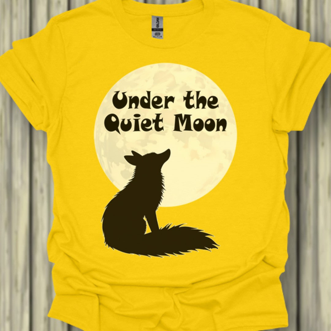 Under the Quiet Moon trendy T-shirt