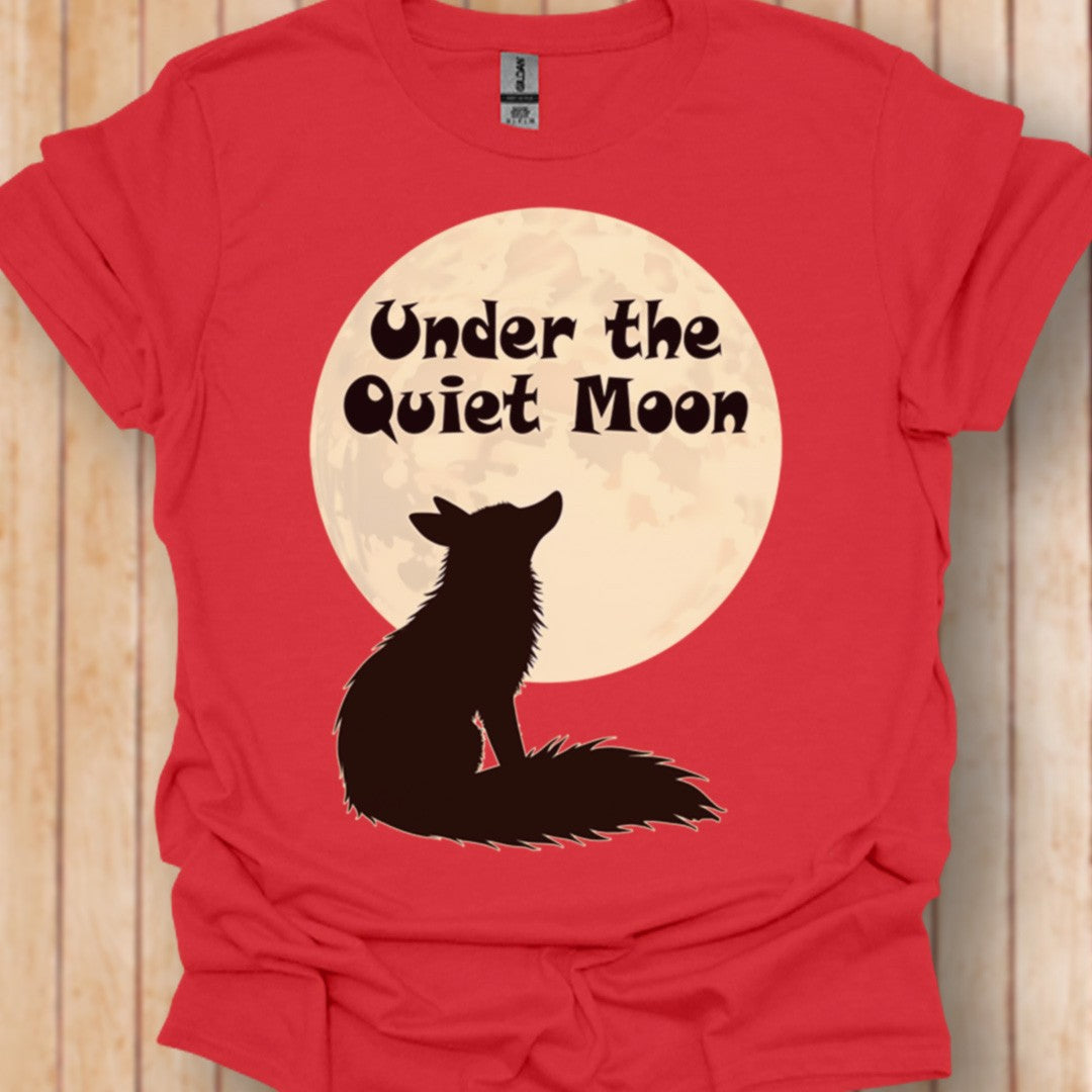 Under the Quiet Moon trendy T-shirt