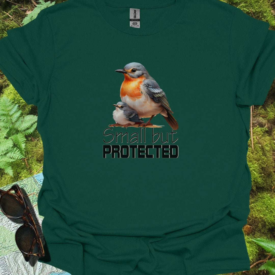 Small but Protected T-shirt tijdloos