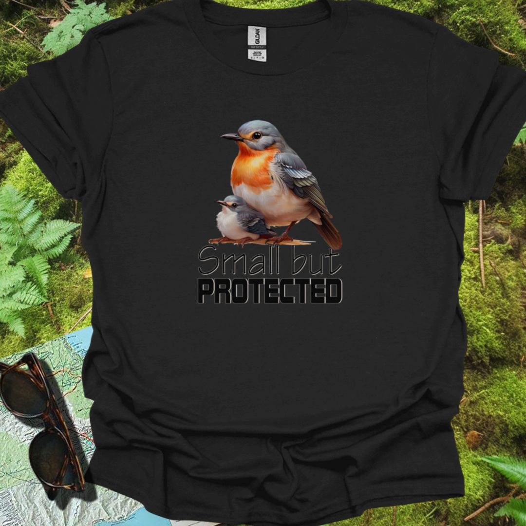 Small but Protected T-shirt tijdloos