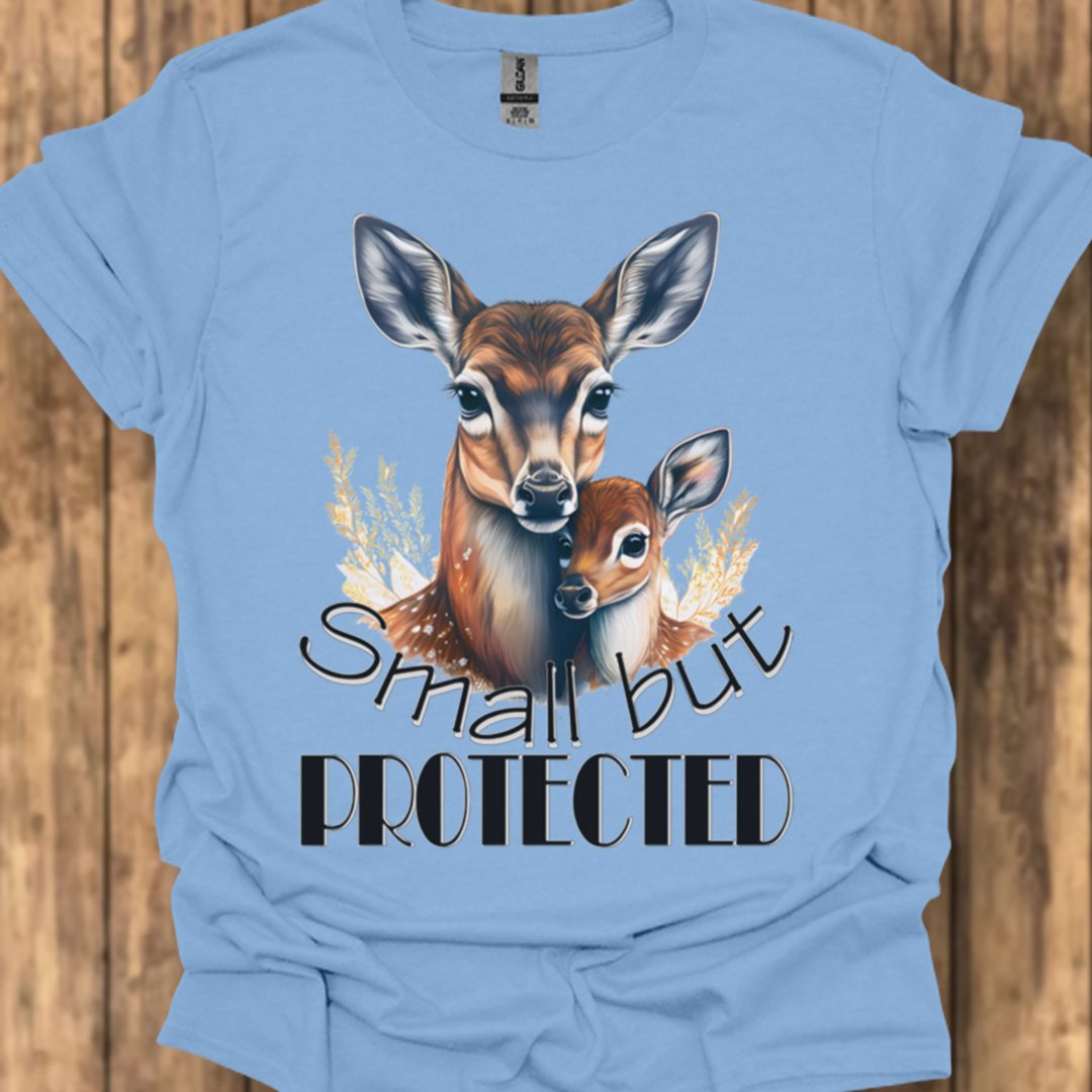 Small but Protected Hert trendy T-shirt