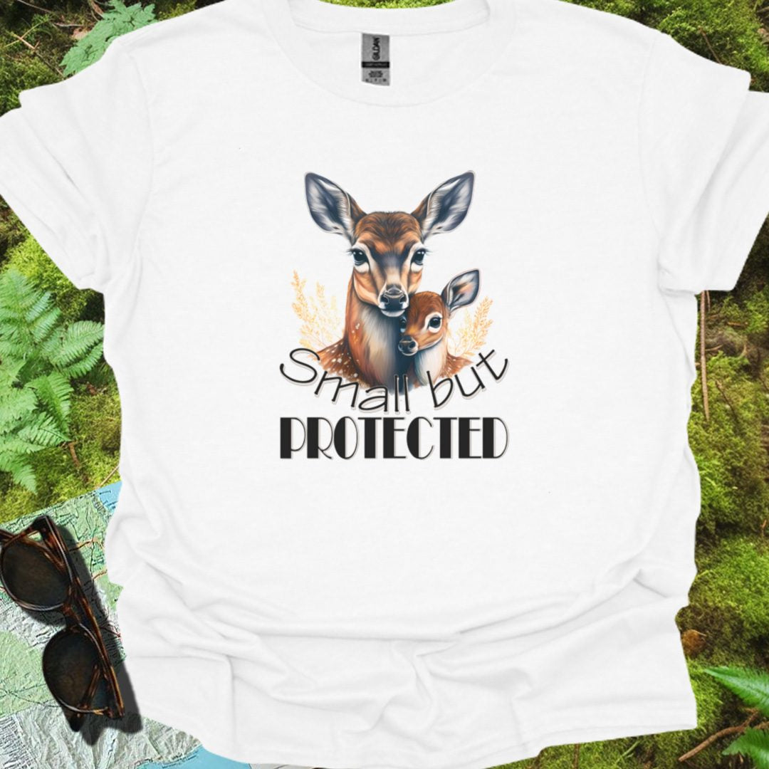 Small but Protected Hert T-shirt tijdloos