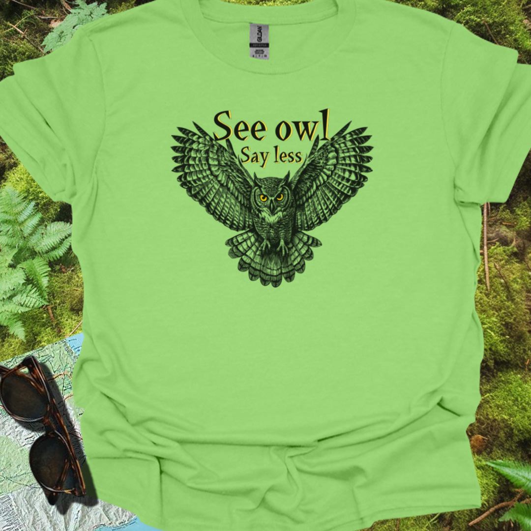 See Owl T-shirt trendy