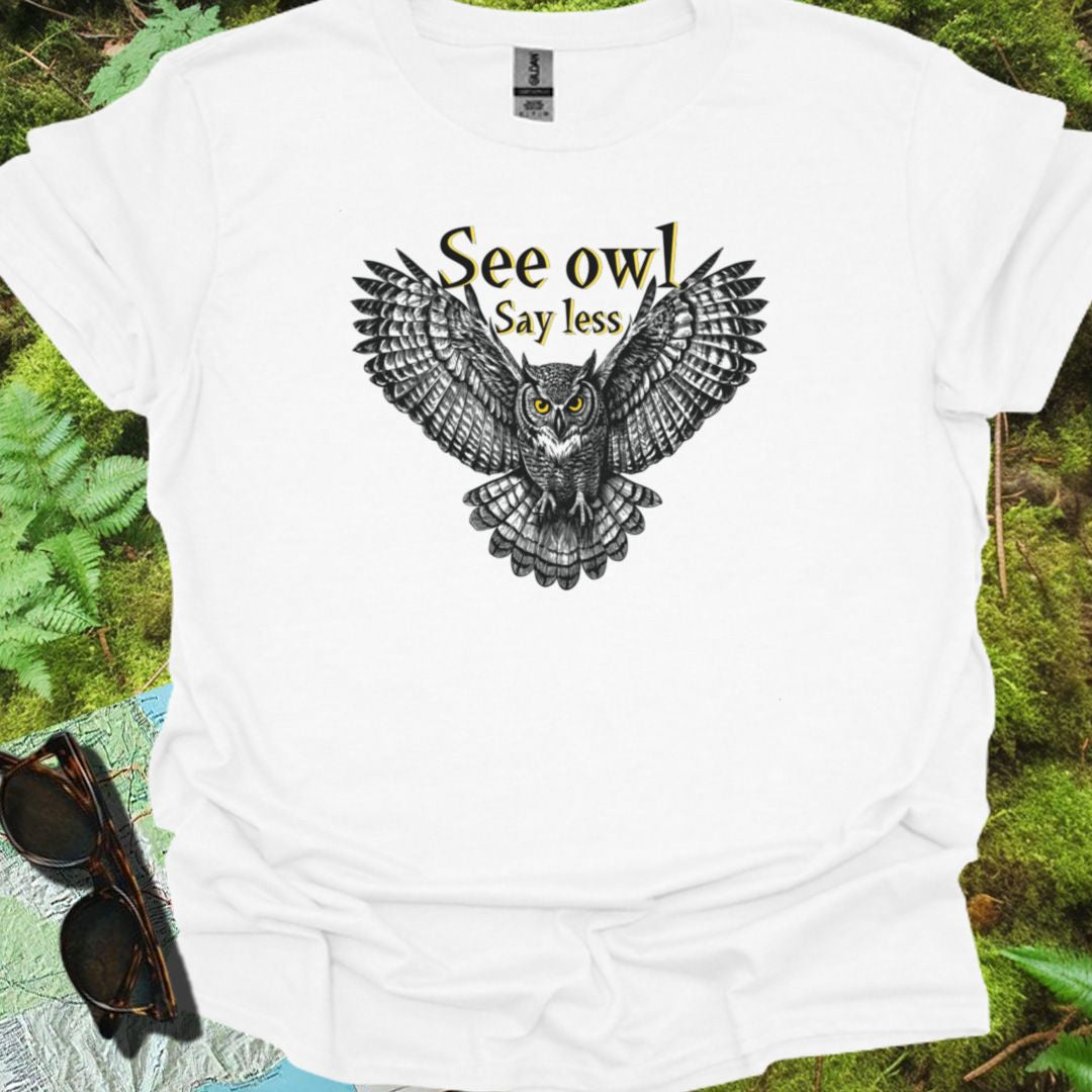 See Owl T-shirt tijdloos