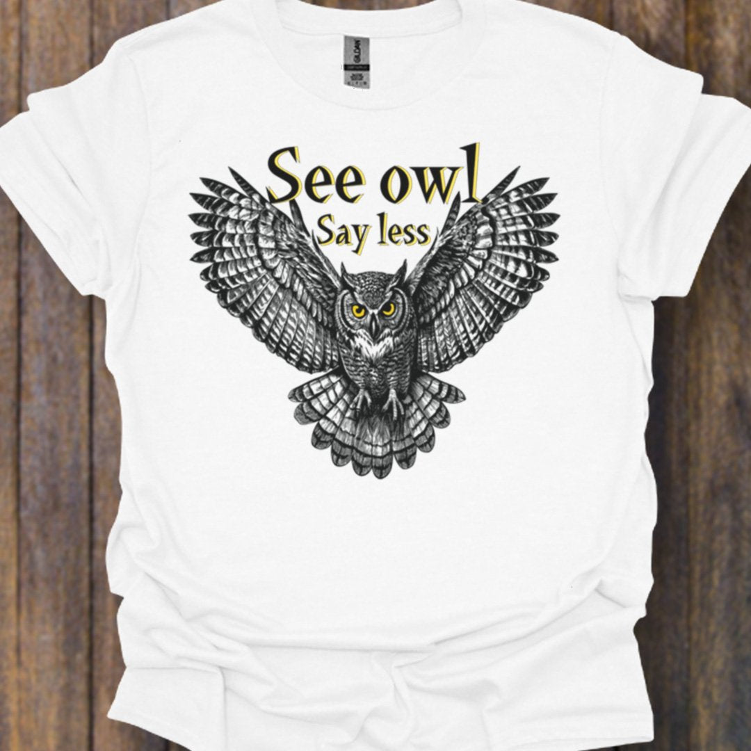 See Owl T-shirt intemporel
